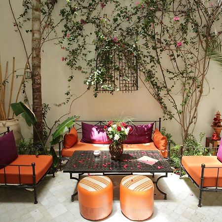 Riad White Flowers Marrakesh Buitenkant foto