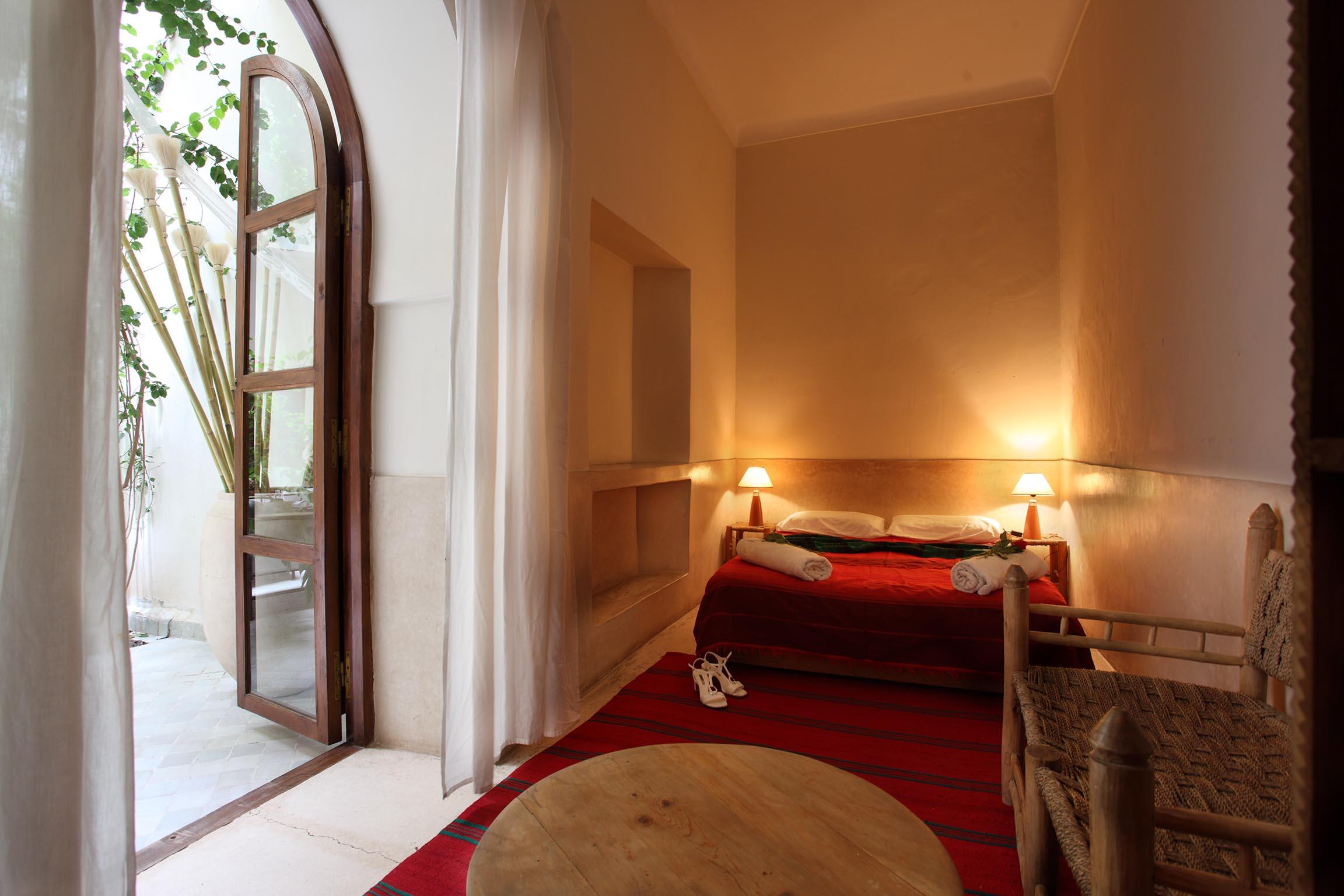 Riad White Flowers Marrakesh Buitenkant foto