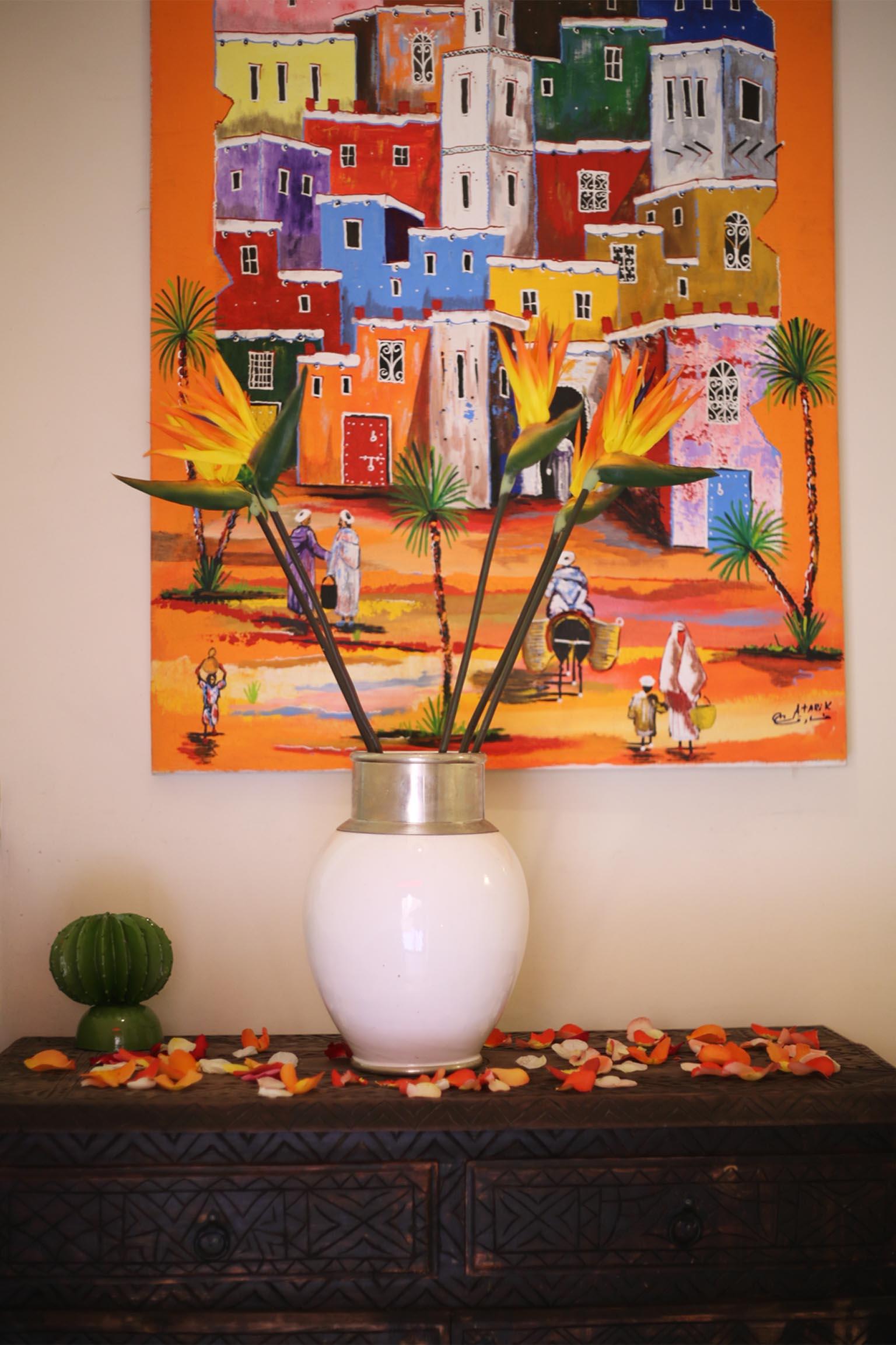 Riad White Flowers Marrakesh Buitenkant foto