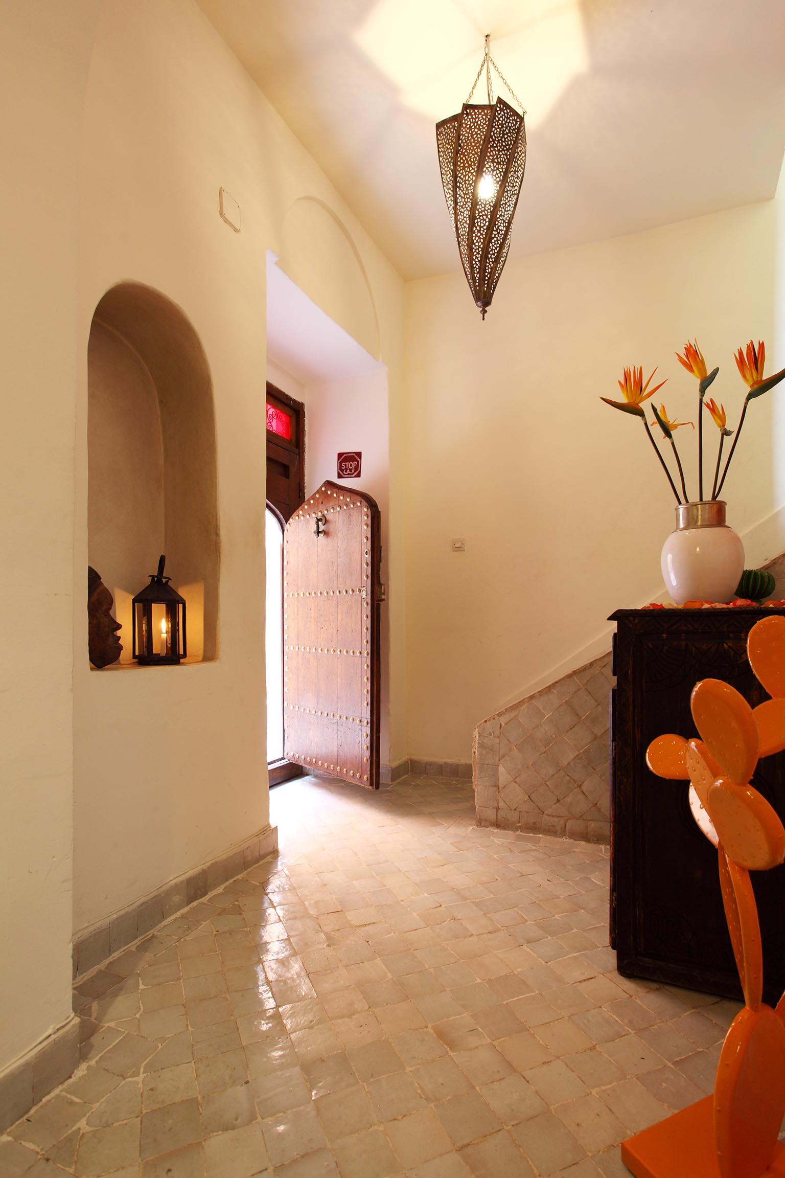 Riad White Flowers Marrakesh Buitenkant foto