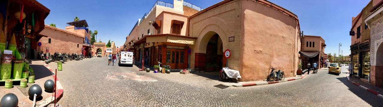 Riad White Flowers Marrakesh Buitenkant foto